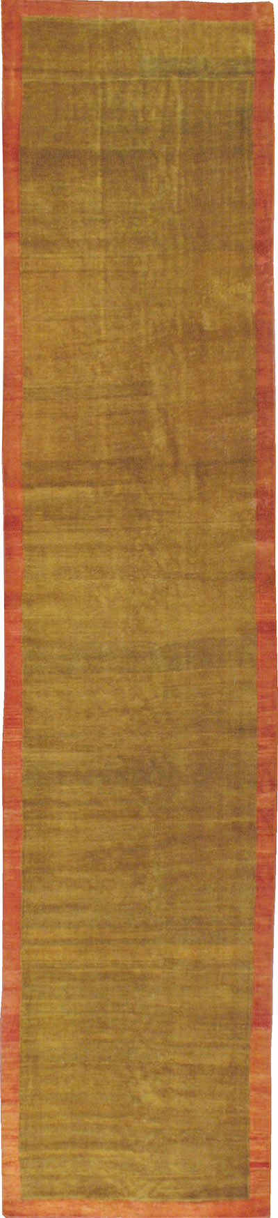 Vintage Persian Mahal Wide Gallery Runner, No.16316 - Galerie Shabab