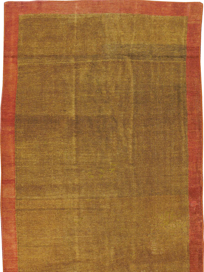 Vintage Persian Mahal Wide Gallery Runner, No.16316 - Galerie Shabab