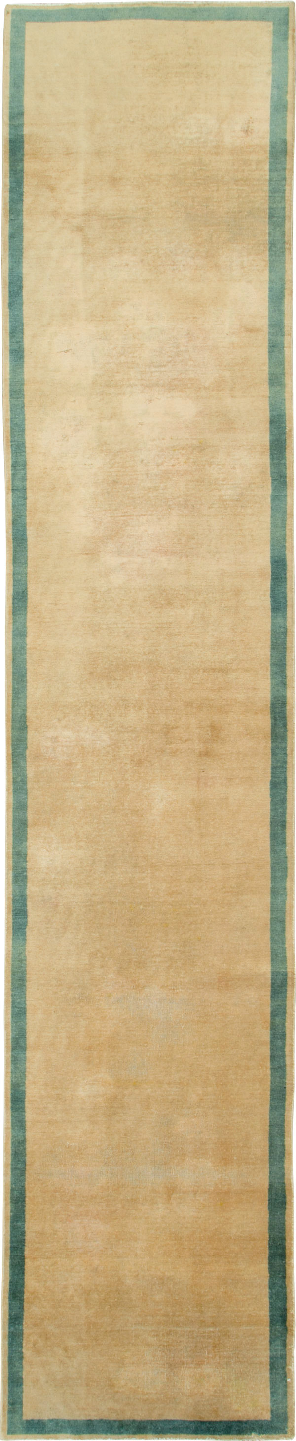 Vintage Persian Tabriz Modernist Runner, No.16318 - Galerie Shabab