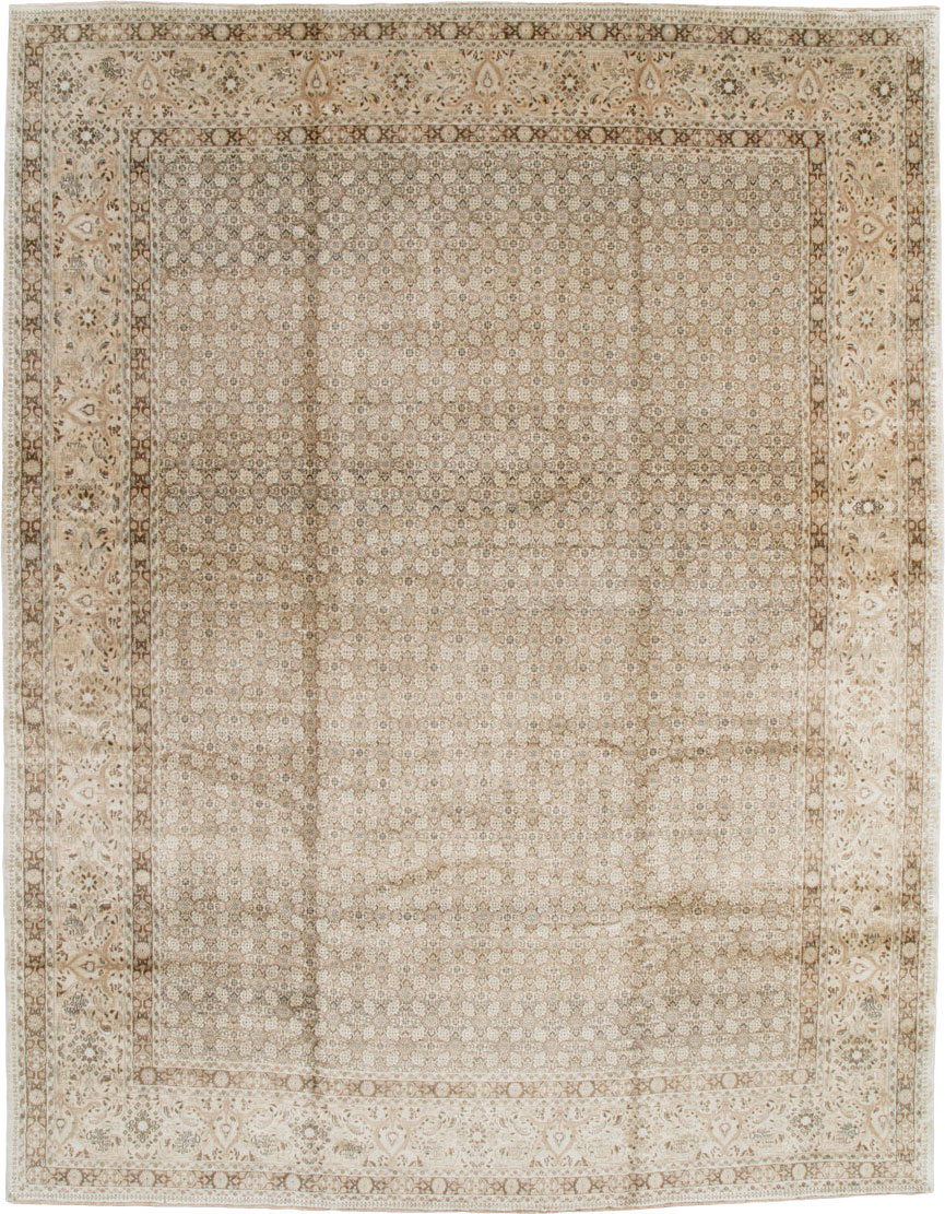 Vintage Persian Moud Carpet, No.16319 - Galerie Shabab