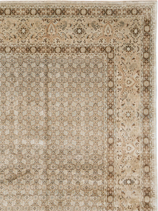 Vintage Persian Moud Carpet, No.16319 - Galerie Shabab
