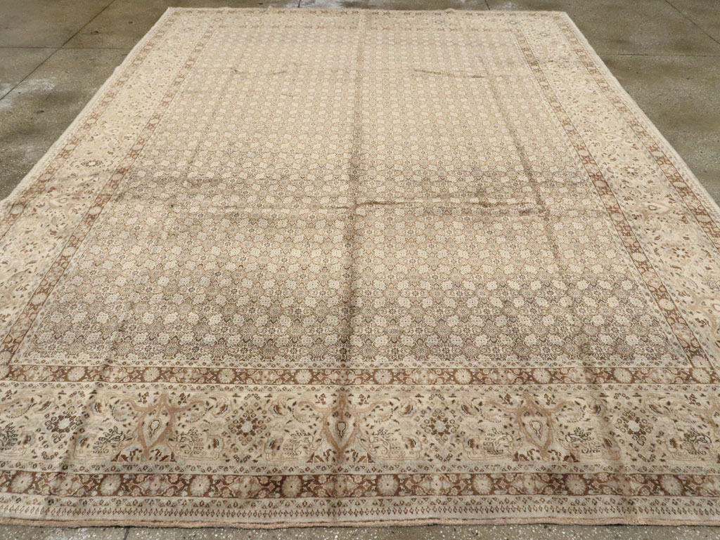 Vintage Persian Moud Carpet, No.16319 - Galerie Shabab