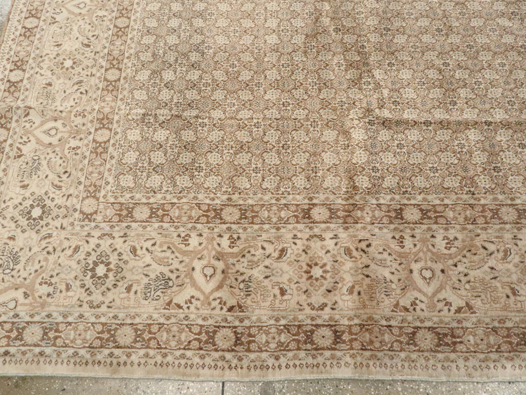 Vintage Persian Moud Carpet, No.16319 - Galerie Shabab
