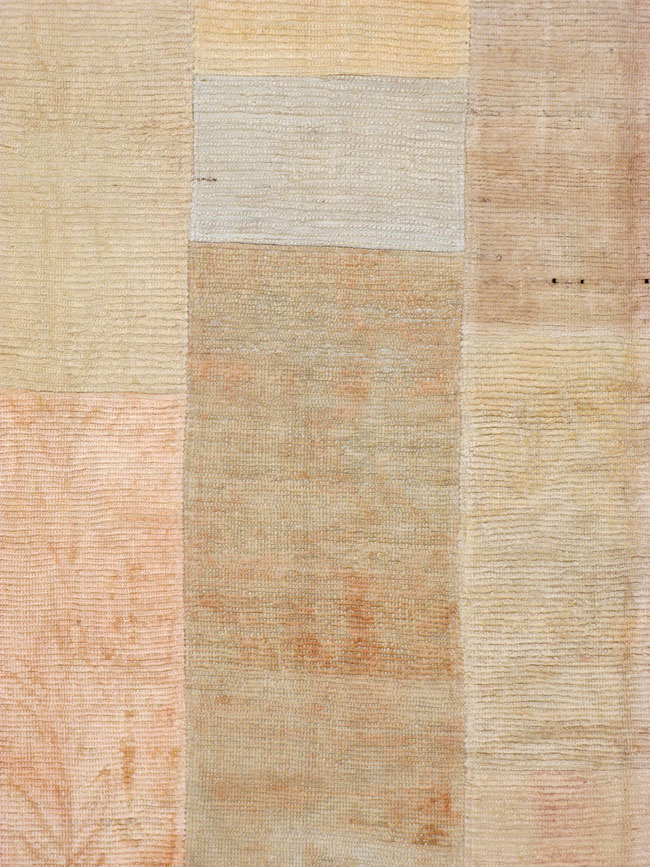 Vintage Turkish Tulu Compartment Carpet, No.16331 - Galerie Shabab