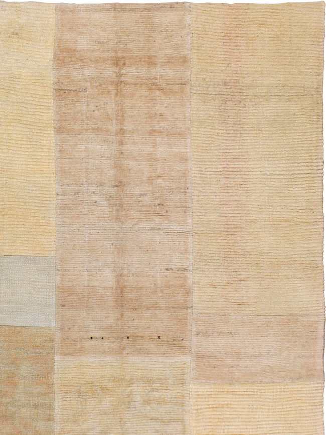 Vintage Turkish Tulu Compartment Carpet, No.16331 - Galerie Shabab