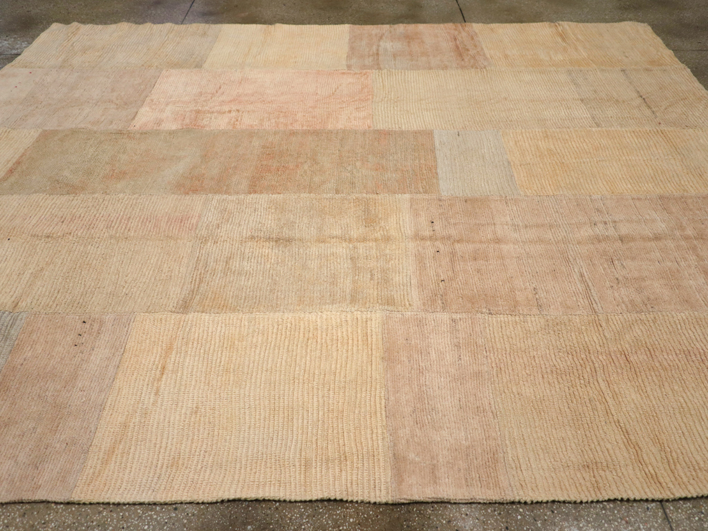 Vintage Turkish Tulu Compartment Carpet, No.16331 - Galerie Shabab