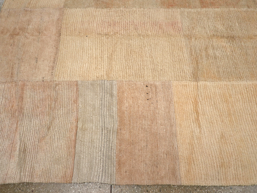 Vintage Turkish Tulu Compartment Carpet, No.16331 - Galerie Shabab