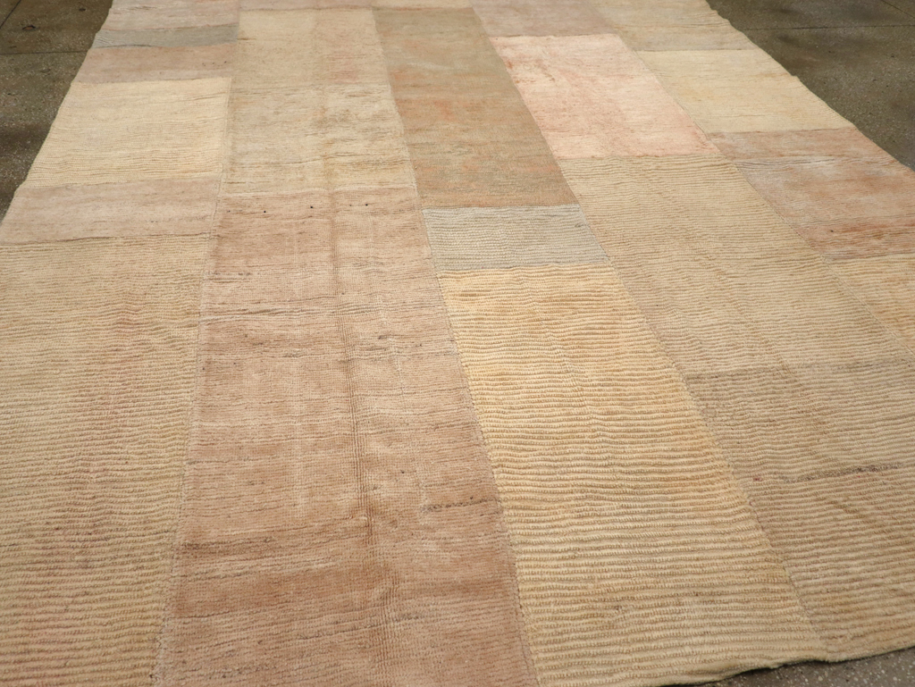 Vintage Turkish Tulu Compartment Carpet, No.16331 - Galerie Shabab