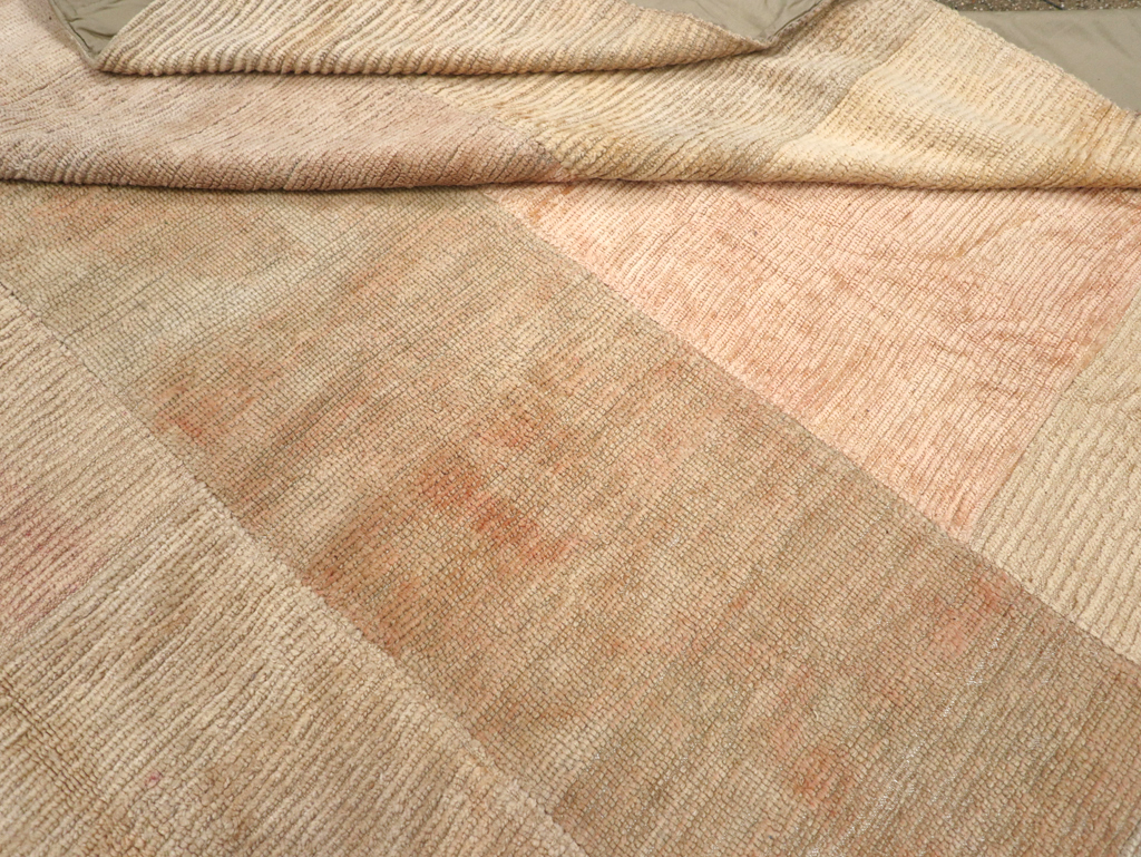 Vintage Turkish Tulu Compartment Carpet, No.16331 - Galerie Shabab