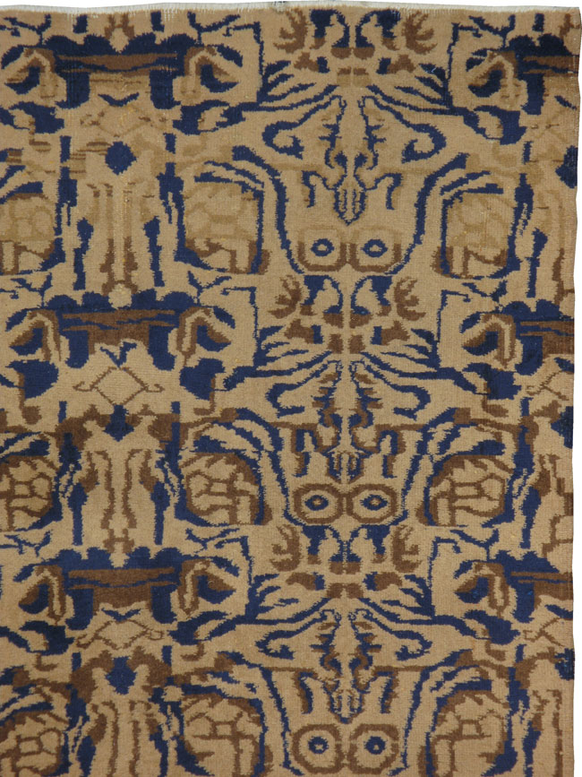 Vintage Indian Lahore Carpet, No.16336 - Galerie Shabab