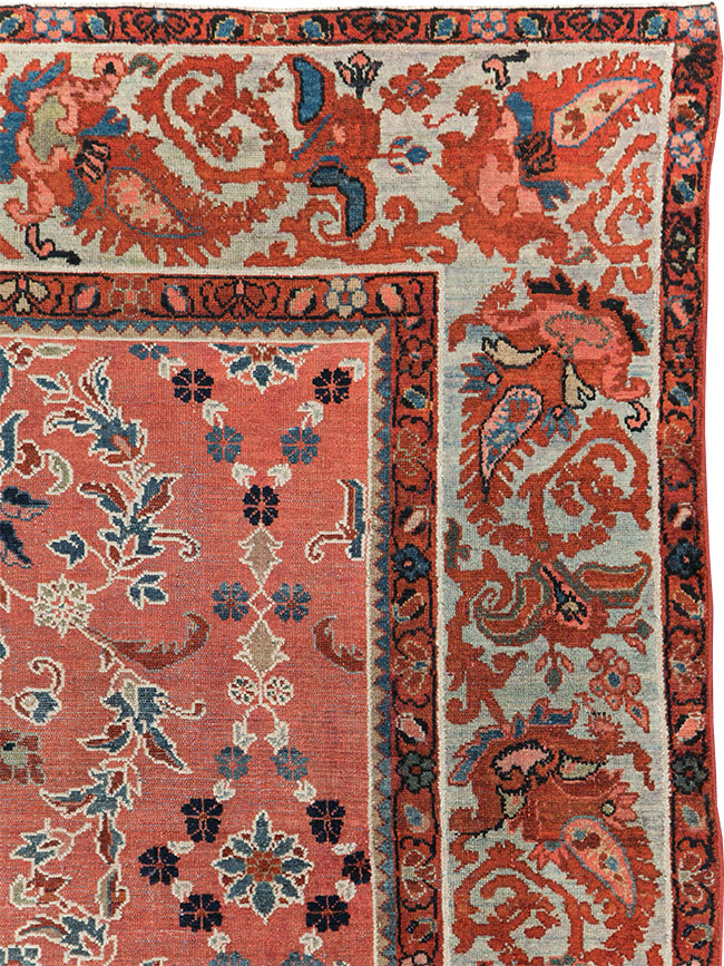 Antique Persian Malayer Gallery Carpet, No.16351 - Galerie Shabab