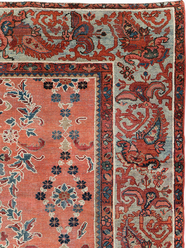 Antique Persian Malayer Gallery Carpet, No.16351 - Galerie Shabab