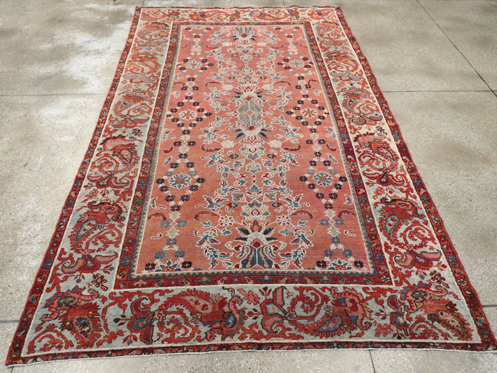 Antique Persian Malayer Gallery Carpet, No.16351 - Galerie Shabab