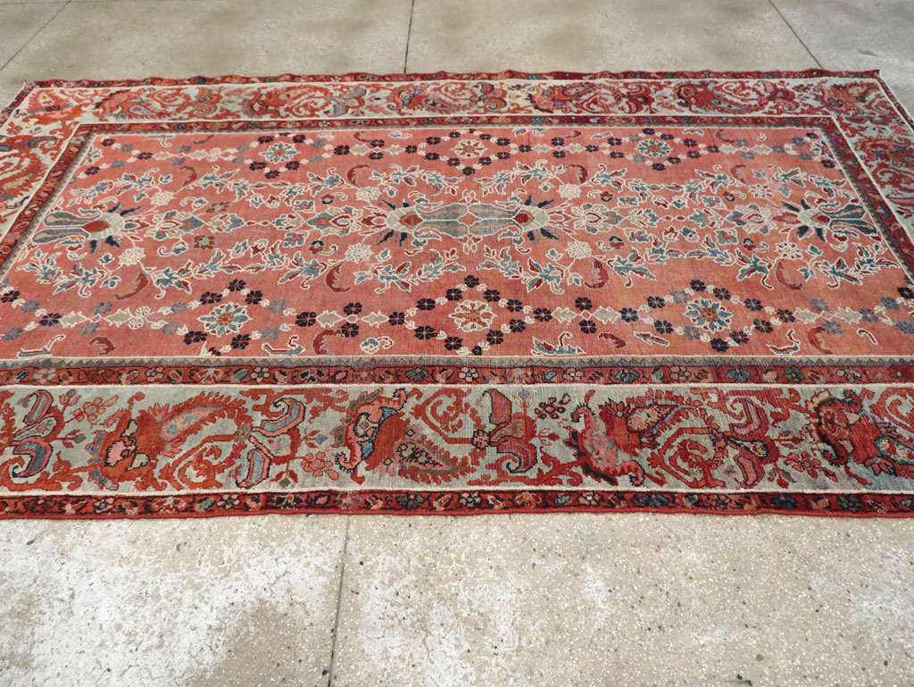 Antique Persian Malayer Gallery Carpet, No.16351 - Galerie Shabab