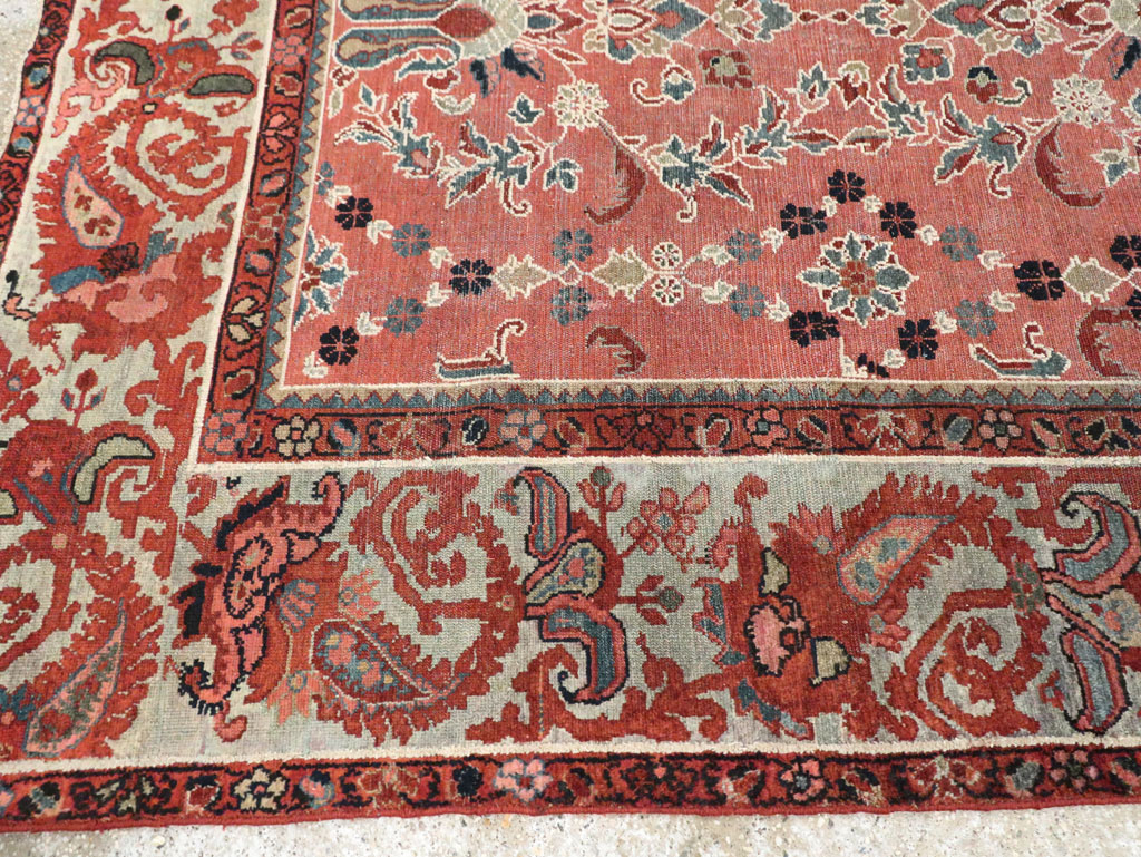 Antique Persian Malayer Gallery Carpet, No.16351 - Galerie Shabab