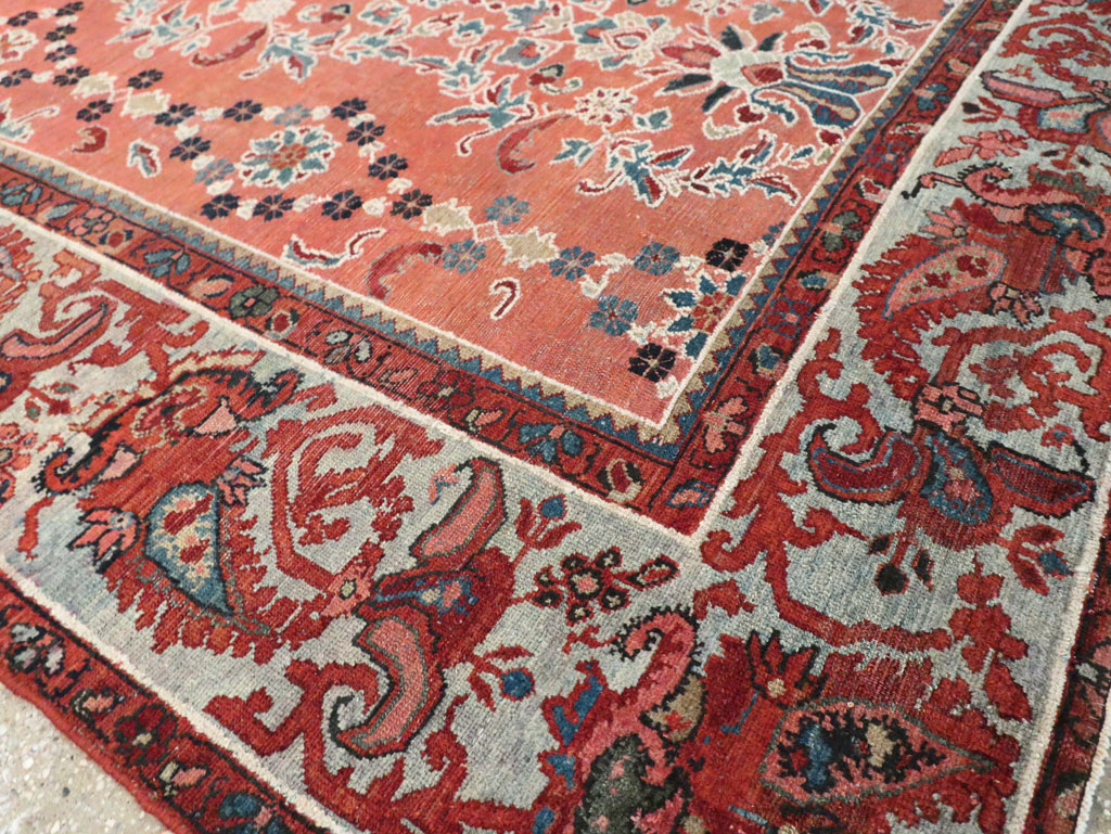 Antique Persian Malayer Gallery Carpet, No.16351 - Galerie Shabab
