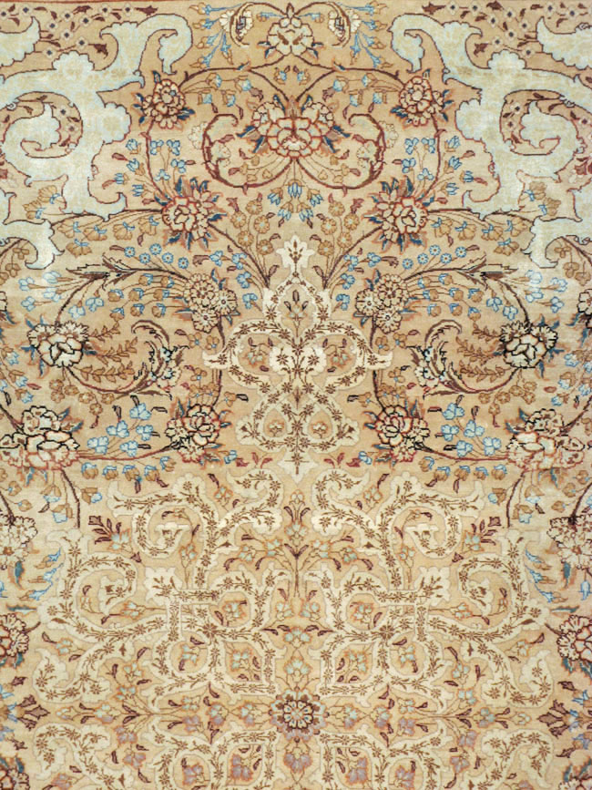 Vintage Persian Tabriz Rug, No.16353 - Galerie Shabab
