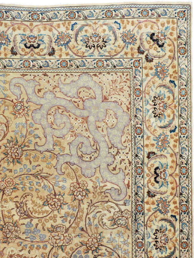 Vintage Persian Tabriz Rug, No.16353 - Galerie Shabab