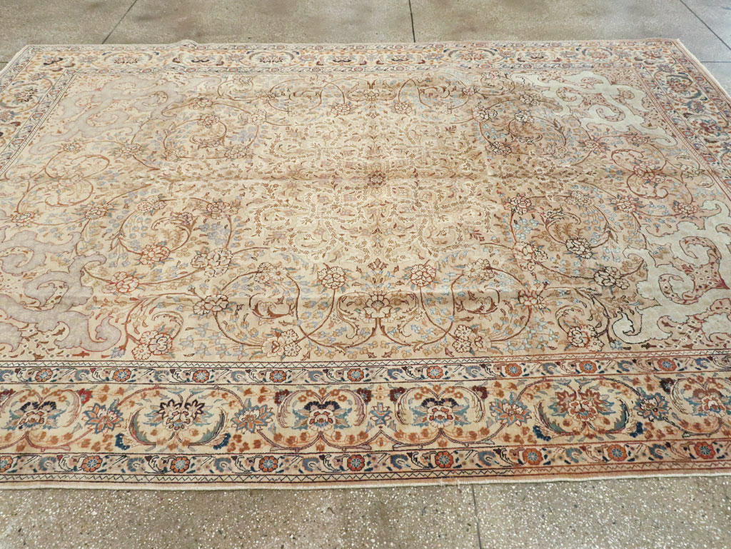Vintage Persian Tabriz Rug, No.16353 - Galerie Shabab