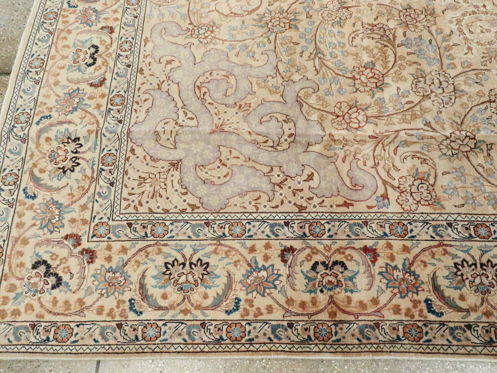 Vintage Persian Tabriz Rug, No.16353 - Galerie Shabab