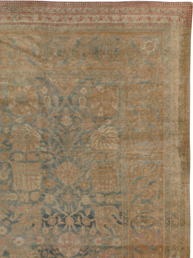 Antique Tabriz Carpet, No.16372 - Galerie Shabab
