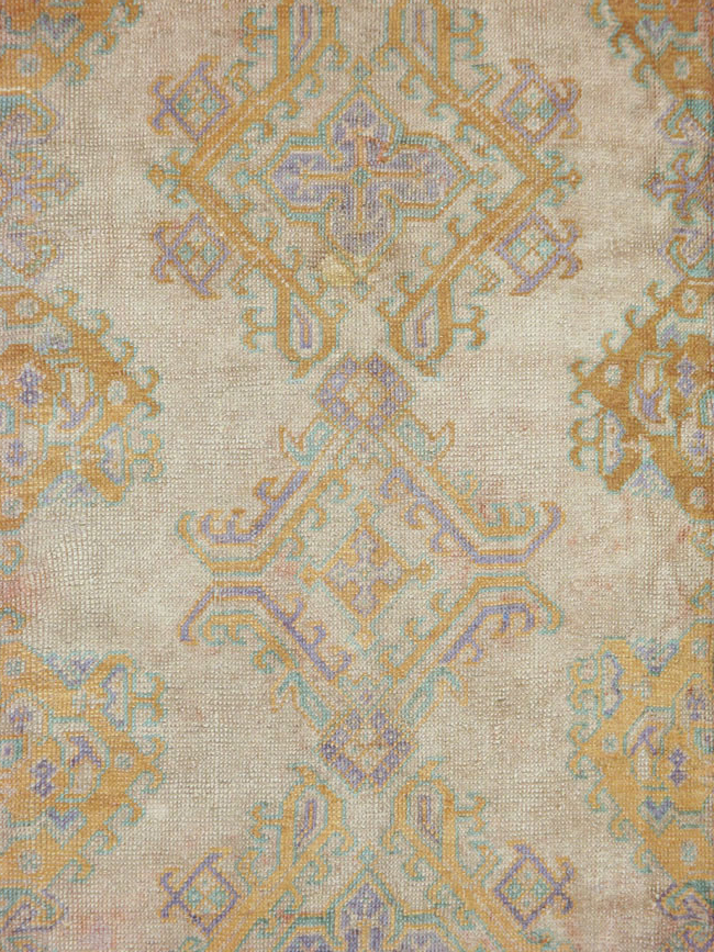 Antique Turkish Oushak Carpet, No.16373 - Galerie Shabab