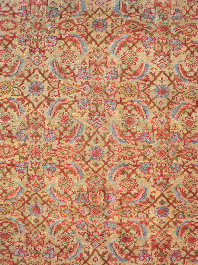 Antique Persian Mahal Carpet, No.16379 - Galerie Shabab