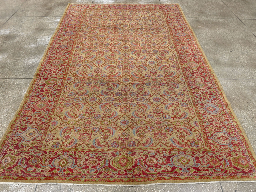 Antique Persian Mahal Carpet, No.16379 - Galerie Shabab