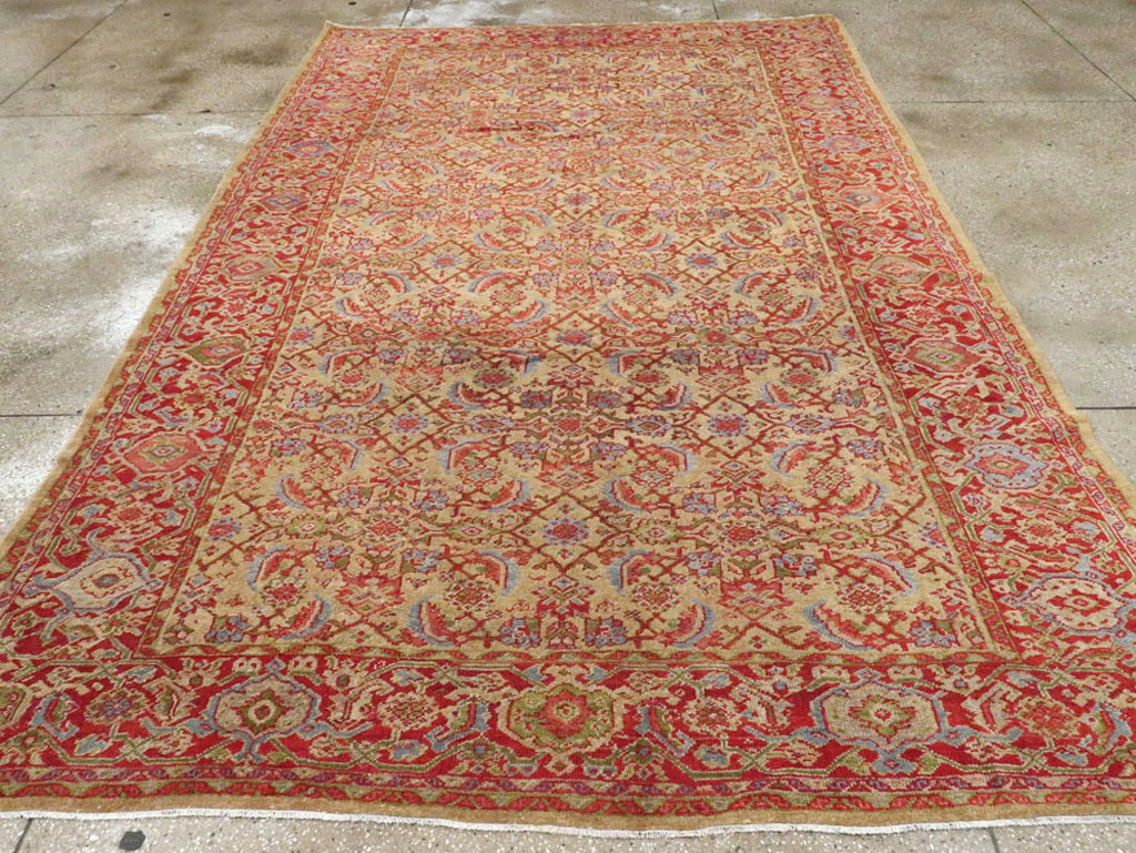 Antique Persian Mahal Carpet, No.16379 - Galerie Shabab