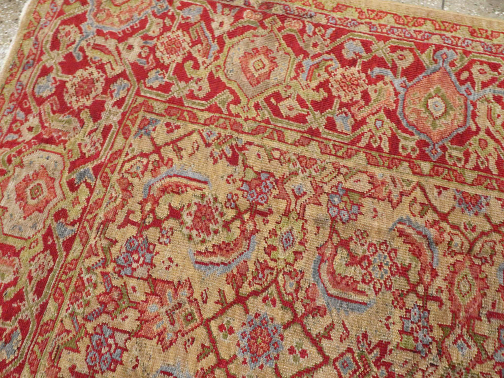 Antique Persian Mahal Carpet, No.16379 - Galerie Shabab