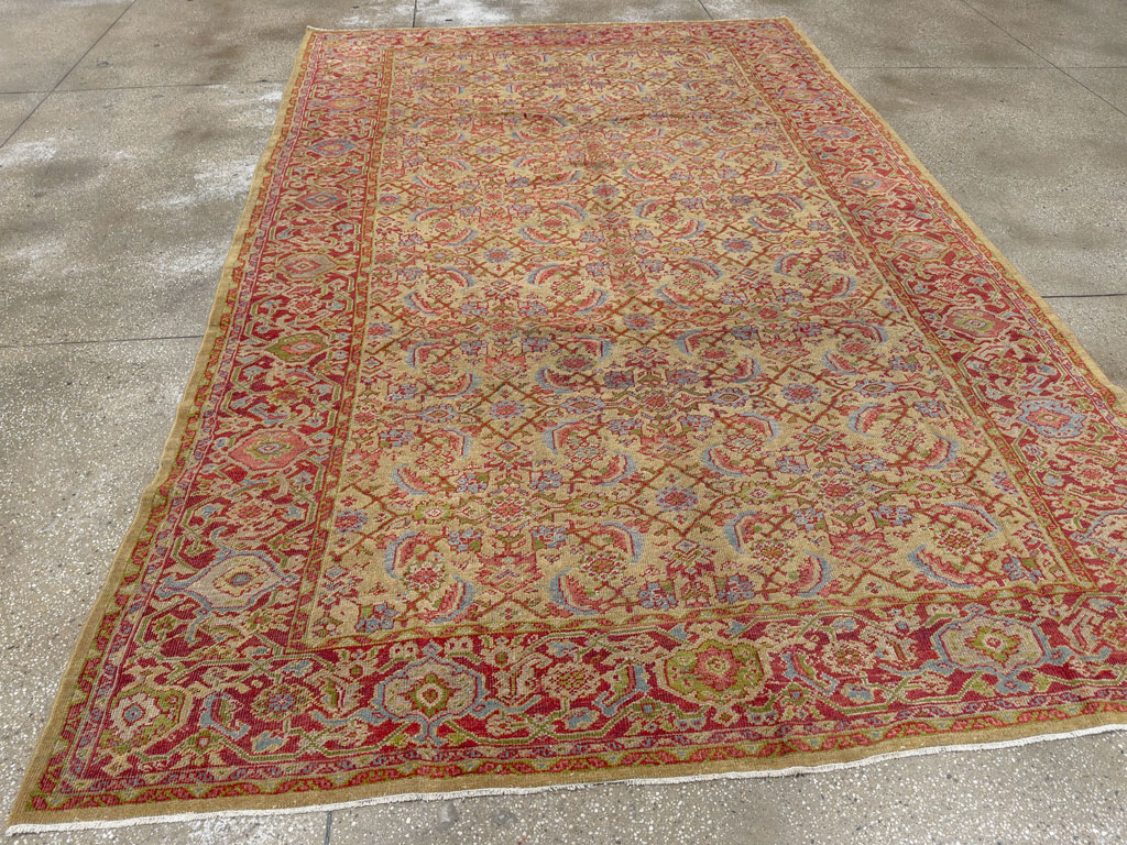 Antique Persian Mahal Carpet, No.16379 - Galerie Shabab
