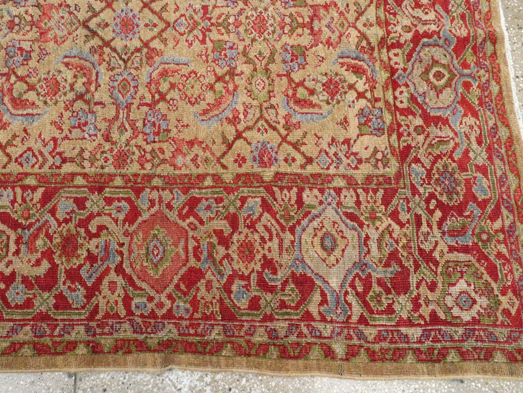 Antique Persian Mahal Carpet, No.16379 - Galerie Shabab