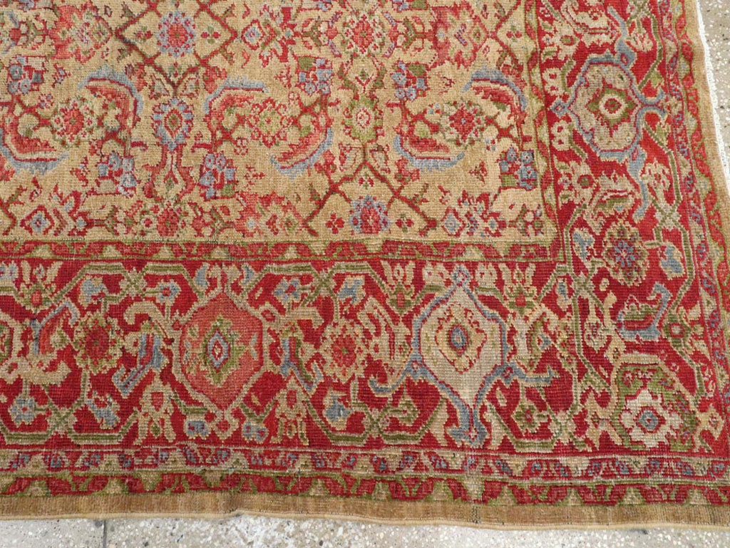 Antique Persian Mahal Carpet, No.16379 - Galerie Shabab