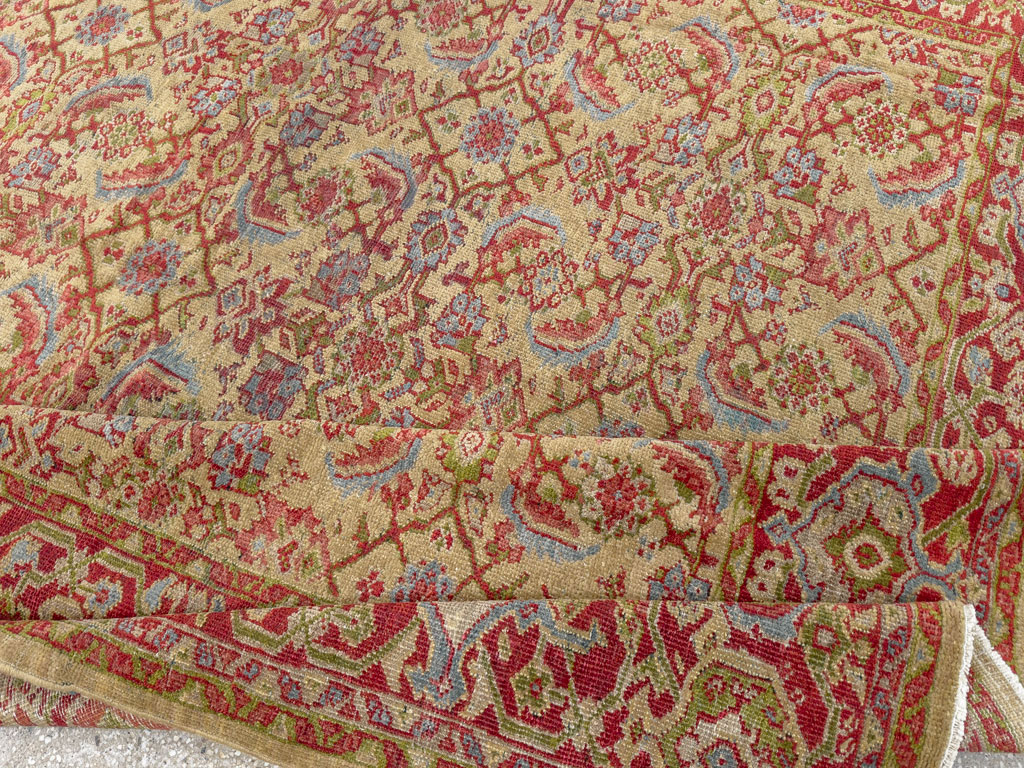 Antique Persian Mahal Carpet, No.16379 - Galerie Shabab