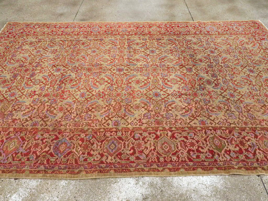 Antique Persian Mahal Carpet, No.16379 - Galerie Shabab
