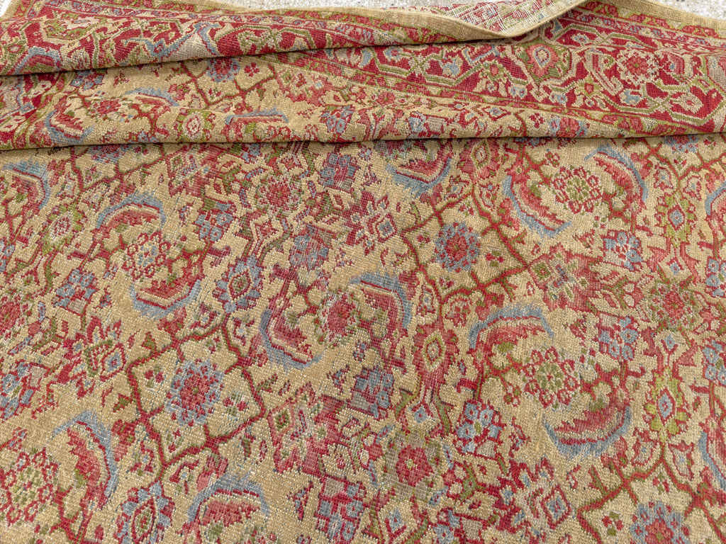 Antique Persian Mahal Carpet, No.16379 - Galerie Shabab