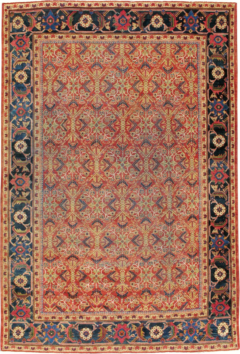 Antique Persian Mahal Carpet, No.16383 - Galerie Shabab