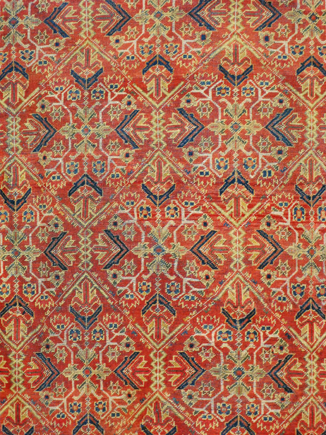 Antique Persian Mahal Carpet, No.16383 - Galerie Shabab