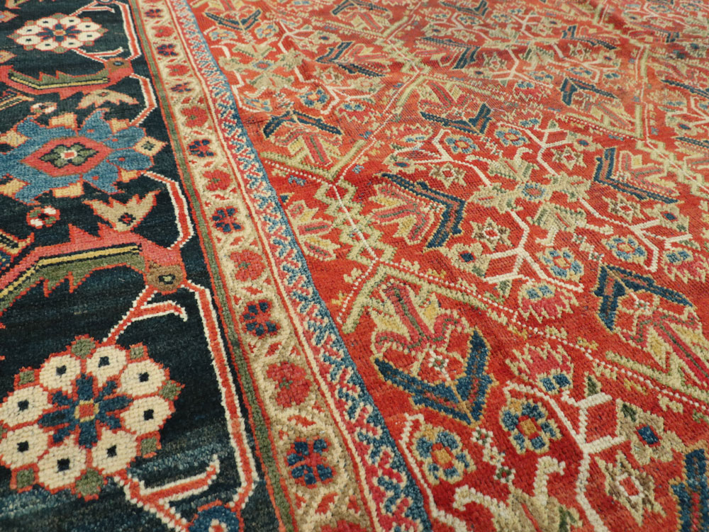 Antique Persian Mahal Carpet, No.16383 - Galerie Shabab