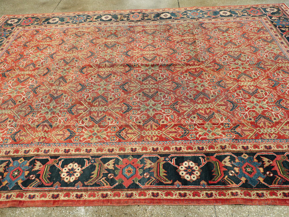 Antique Persian Mahal Carpet, No.16383 - Galerie Shabab