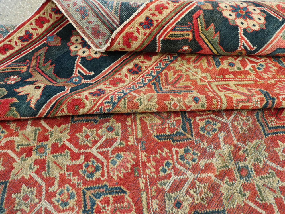 Antique Persian Mahal Carpet, No.16383 - Galerie Shabab