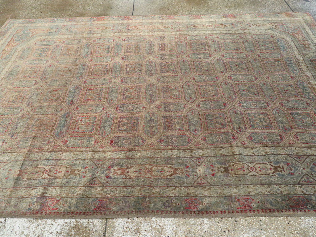 Antique Turkish Herekeh Carpet, No.16393 - Galerie Shabab