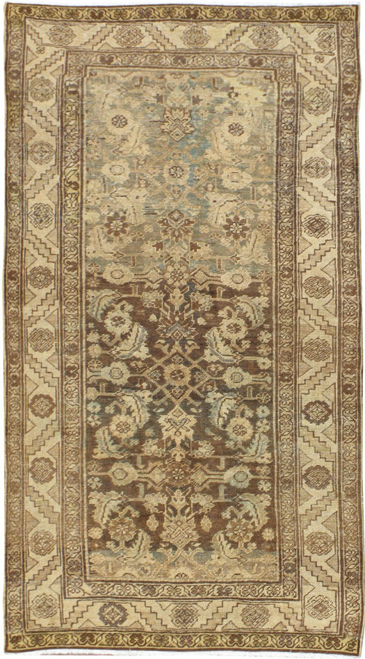 Antique Mahal Rug, No.16396 - Galerie Shabab