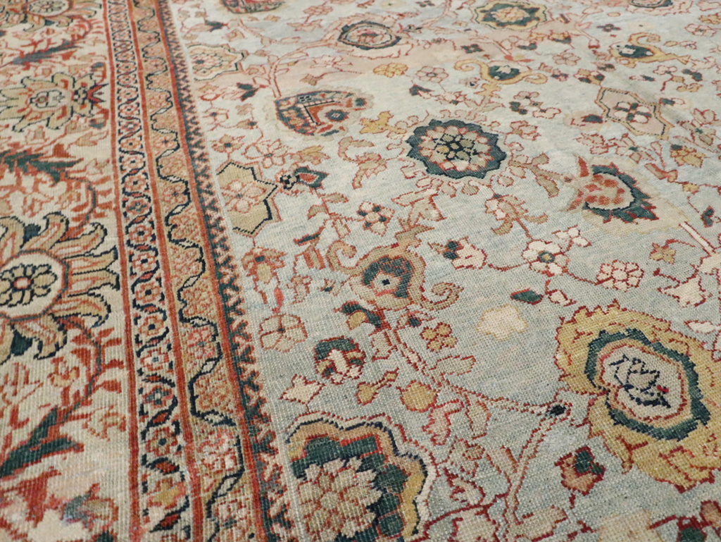 Antique Persian Sultanabad Carpet, No.16404 - Galerie Shabab