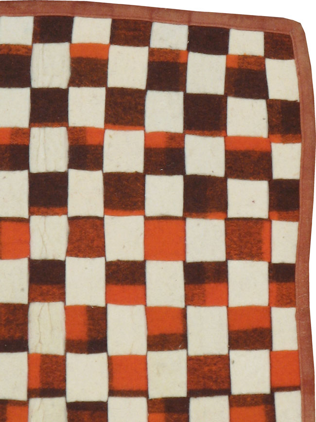 Vintage Turkish Felt Rug, No.16407 - Galerie Shabab