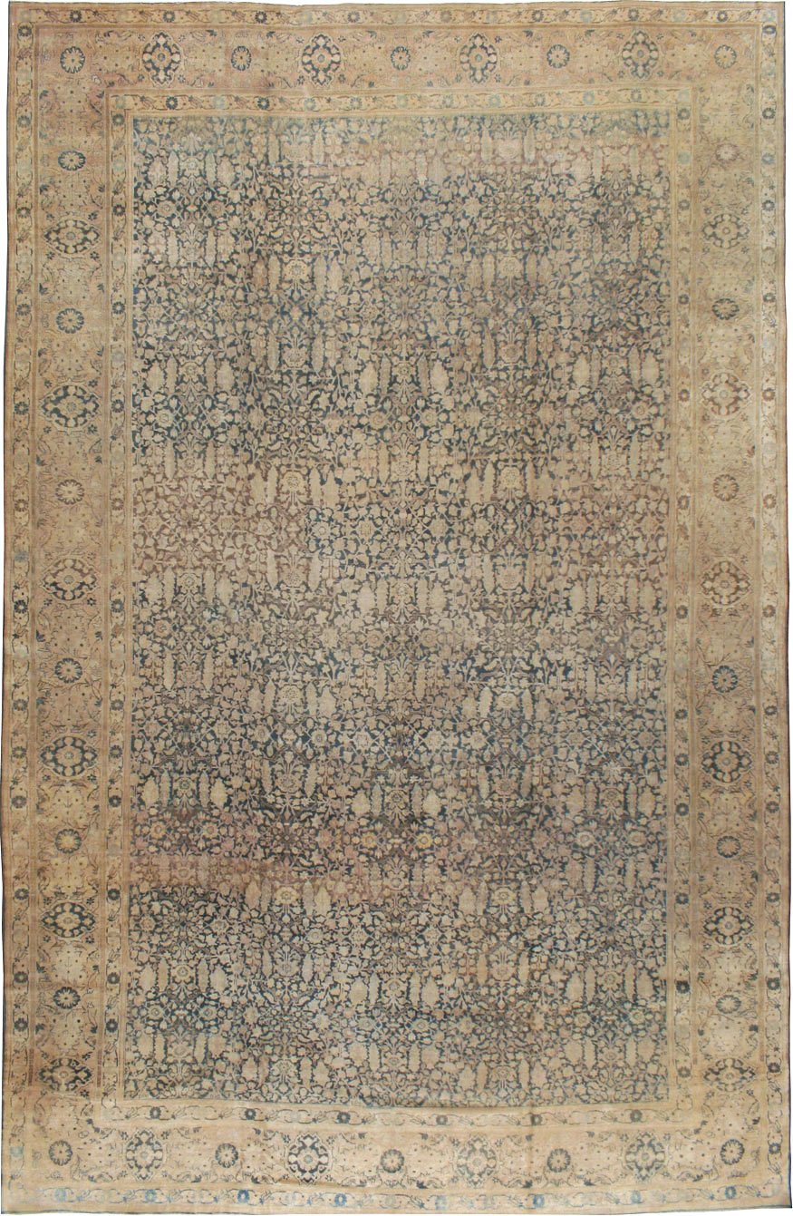 Antique Persian Tabriz Carpet, No.16410 - Galerie Shabab