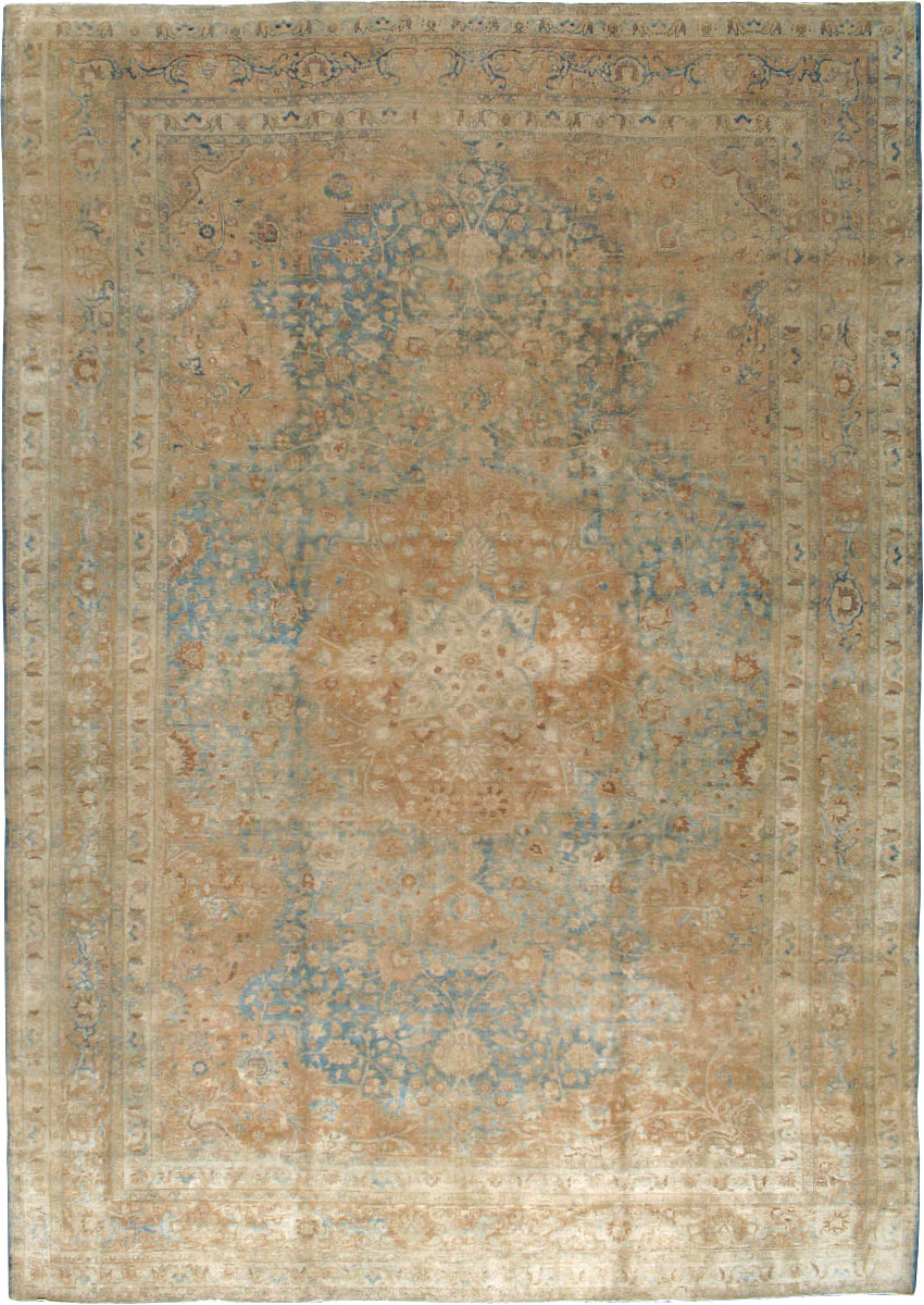 Antique Persian Tabriz Carpet, No.16411 - Galerie Shabab