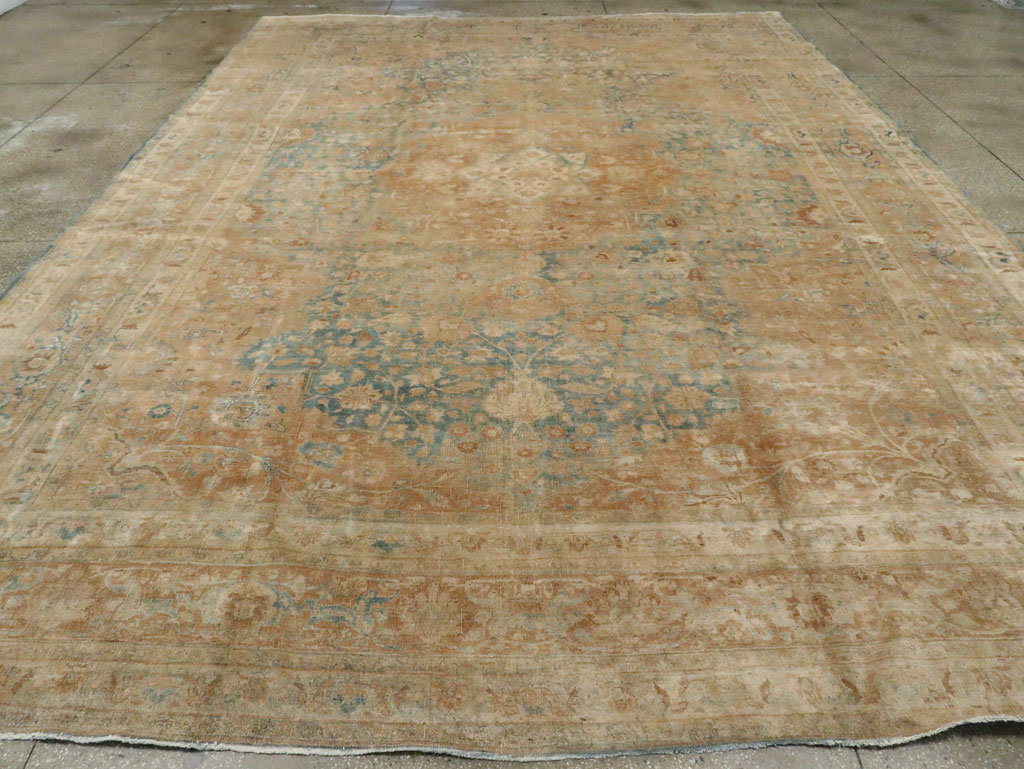 Antique Persian Tabriz Carpet, No.16411 - Galerie Shabab