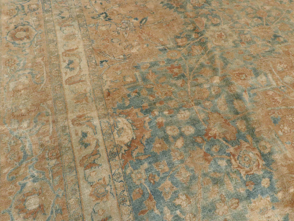 Antique Persian Tabriz Carpet, No.16411 - Galerie Shabab