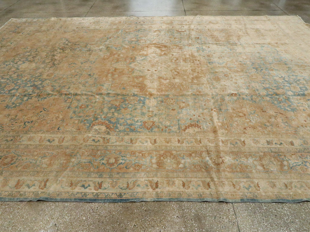 Antique Persian Tabriz Carpet, No.16411 - Galerie Shabab